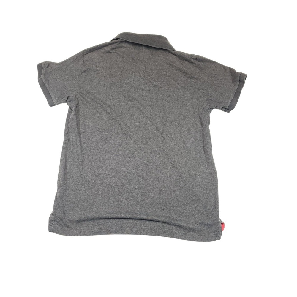 Aéropostale Polo Shirt Mens Large Gray Short Sleeve Cotton Embroidered Logo - Picture 4 of 9